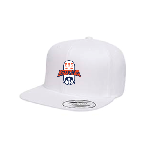 Load image into Gallery viewer, Beech HS - Wrestling - Premium Flat Bill Snapback
