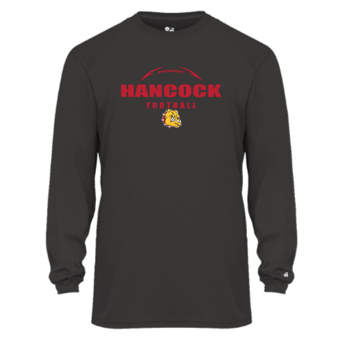 Hancock Football - Youth LS Performance Tee