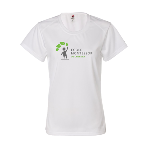 Load image into Gallery viewer, Ecole Montessori - Ladies B-Core SS Performance Tee
