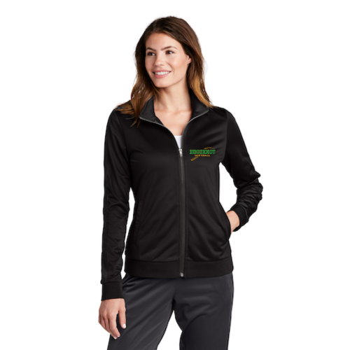 Huguenot Softball - Sport-Tek Ladies Tricot Sleeve Stripe Track Jacket