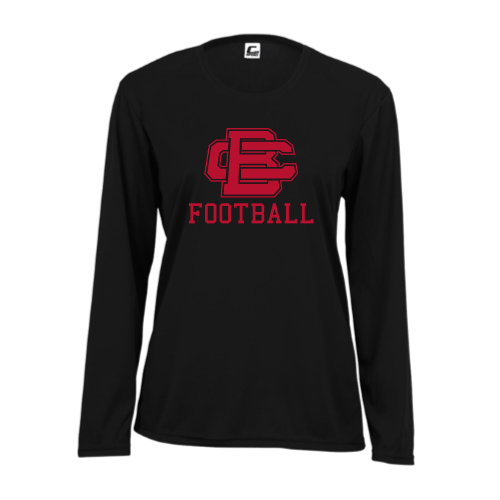 Load image into Gallery viewer, BCAS Football -  Ladies LS Performance Tee
