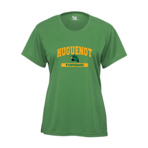 Huguenot Track and Field Throws - Ladies B-Core SS Performance Tee