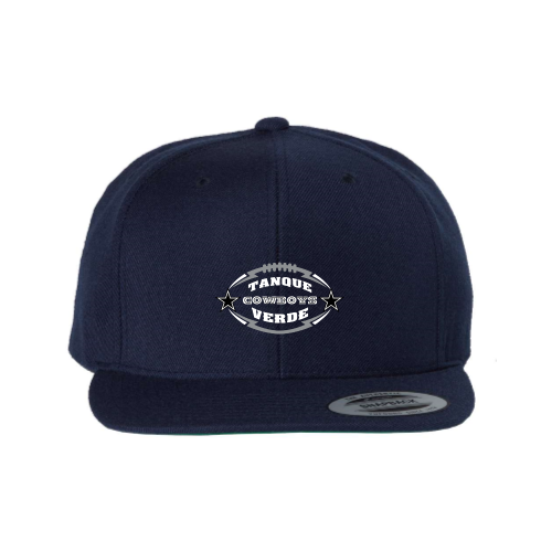 Tanque Verde Cowboys - Premium Flat Bill Snapback Navy