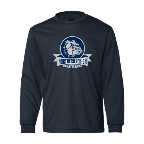 Load image into Gallery viewer, Northern Lehigh Wrestling Bulldog - Ladies LS Performance Tee
