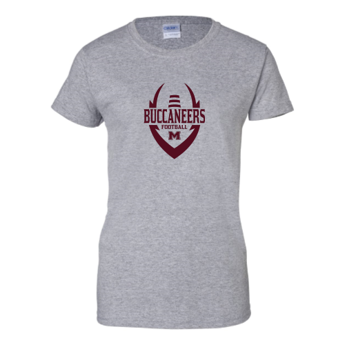 Milford Buccaneers - Ladies Short Sleeve Cotton Tee