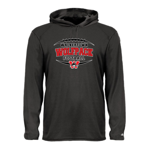 Load image into Gallery viewer, Walkertown HS - Adult LS Performance Tee with Hood
