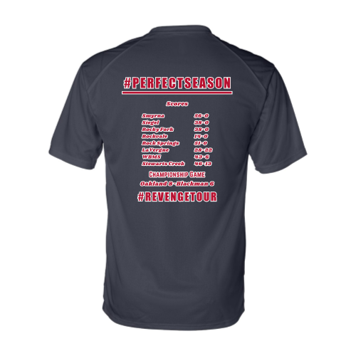 Oakland Middle School - Adult B-Core SS Performance Tee