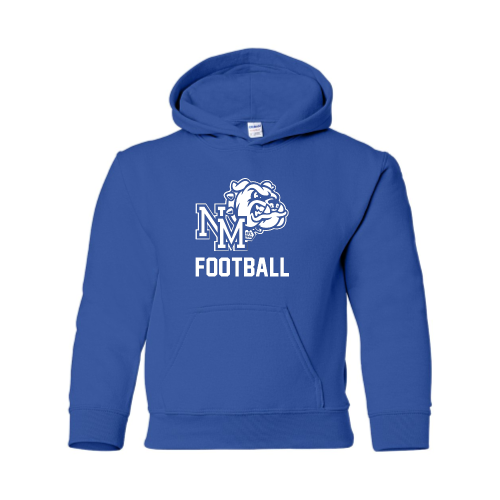 Load image into Gallery viewer, North Mason Football - Youth Pullover Hood Sweatshirt
