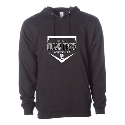 Clear Creek HS - Midweight Hooded Sweatshirt