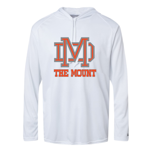 Load image into Gallery viewer, Mount Dora HS - Adult LS Performance Tee with Hood
