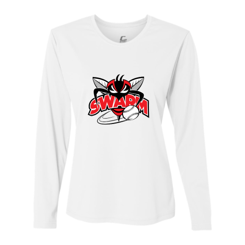 Load image into Gallery viewer, Heyworth Swarm - Youth LS Performance Tee
