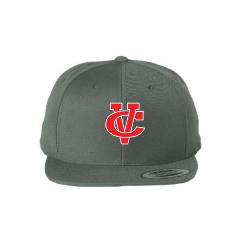 Load image into Gallery viewer, Coosa Valley Academy Baseball - Premium Flat Bill Snapback
