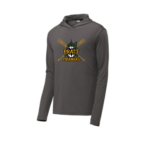 Pratt Piranhas - Sport-Tek PosiCharge Competitor Hooded Pullover