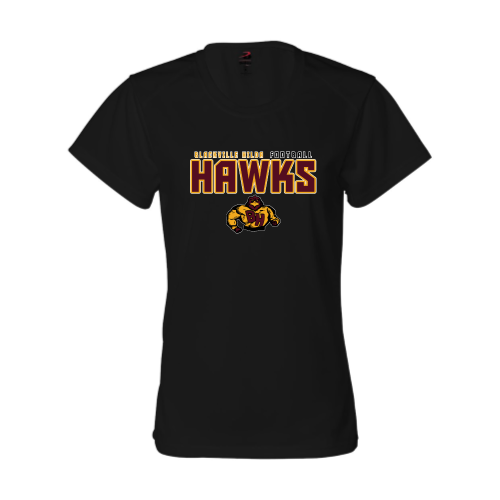 Load image into Gallery viewer, Blackville Hilda Football - Ladies B-Core SS Performance Tee
