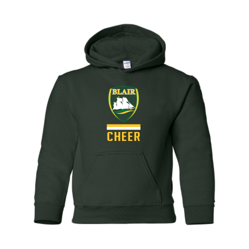 Load image into Gallery viewer, Blair Cheer - Youth Pullover Hood Sweatshirt
