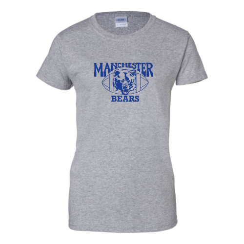 Load image into Gallery viewer, Manchester Bears Football -  Ladies Short Sleeve Cotton Tee
