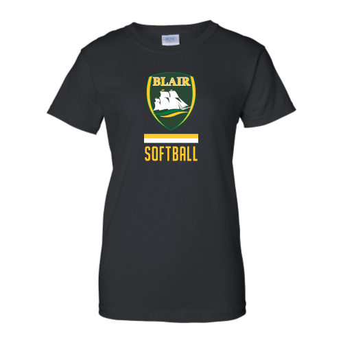 Load image into Gallery viewer, Blair Softball - Ladies&#39; Short Sleeve Cotton Tee
