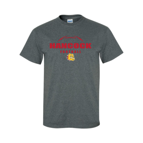 Load image into Gallery viewer, Hancock Football - Adult Short Sleeve Cotton Tee
