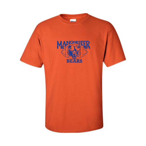 Load image into Gallery viewer, Manchester Bears Football -  Adult Short Sleeve Cotton Tee
