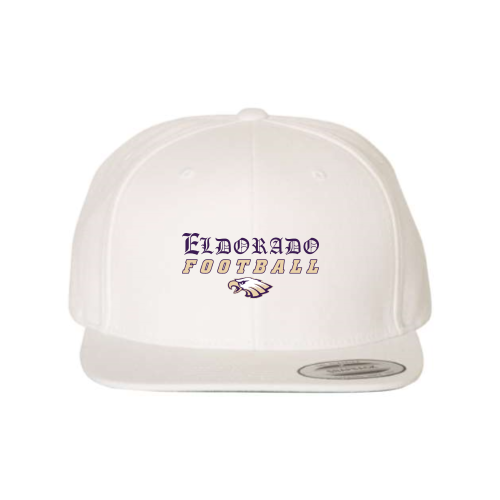 Eldorado - White - Premium Flat Bill Snapback