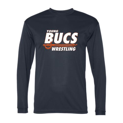 Young Bucs - Adult LS Performance Tee