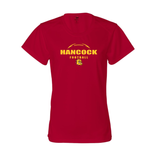 Hancock Football - Ladies B-Core SS Performance Tee