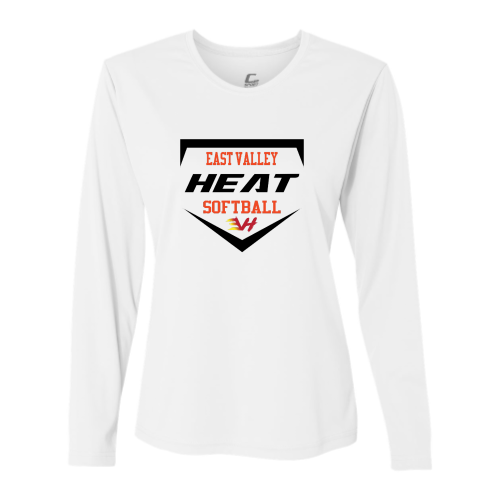 Load image into Gallery viewer, East Valley Heat Club Softball - Youth LS Performance Tee
