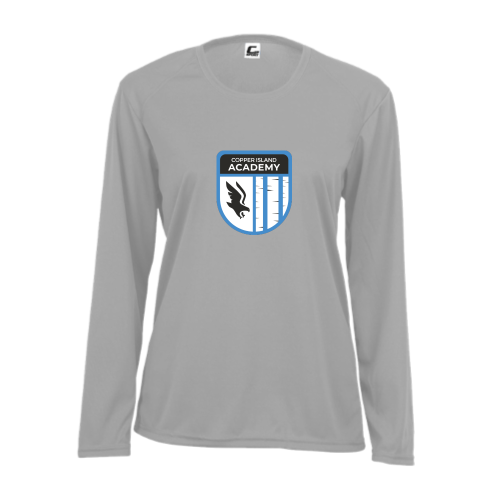 Load image into Gallery viewer, Copper Island Academy - Ladies LS Performance Tee
