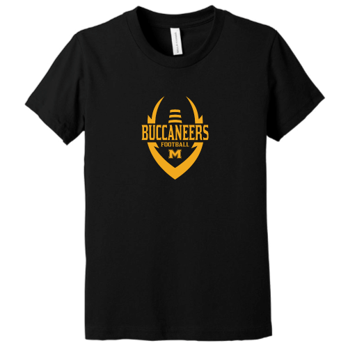 Milford Buccaneers - Canvas Adult Short Sleeve Cotton Tee