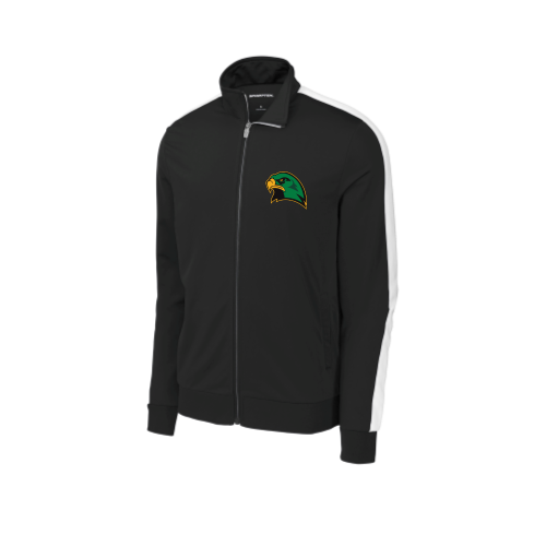 Huguenot Falcons - Tricot Sleeve Stripe Track Jacket