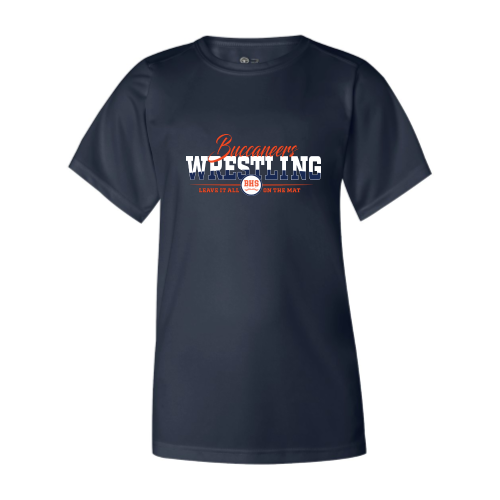 Beech High School Wrestling - Youth B-Core SS Performance Tee