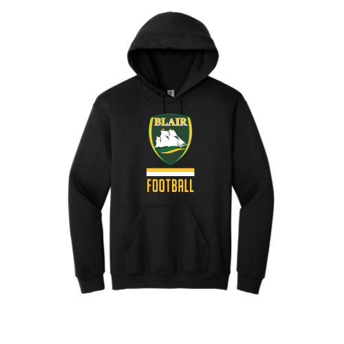 Load image into Gallery viewer, Blair Football - Adult Pullover Hood Sweatshirt
