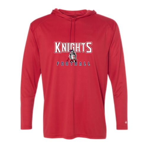 Load image into Gallery viewer, FCS Knights - Adult LS Performance Tee with Hood
