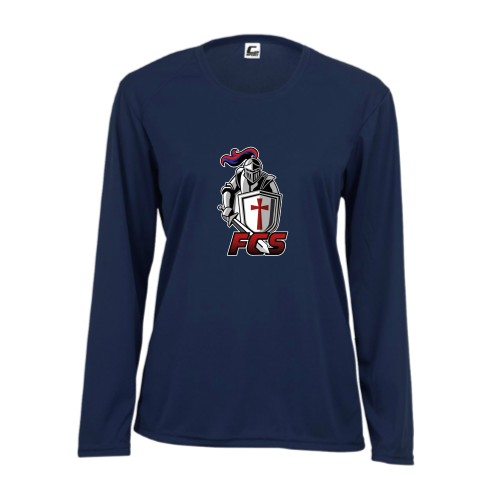 Load image into Gallery viewer, Faith Christian School - Ladies LS Performance Tee
