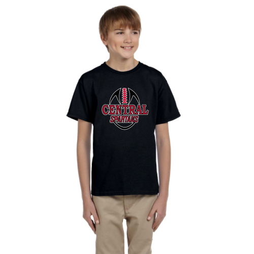 Load image into Gallery viewer, Central Davidson - Youth Short Sleeve Cotton Tee
