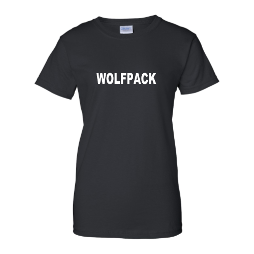 Lincoln Wolfpack - Ladies Short Sleeve Cotton Tee