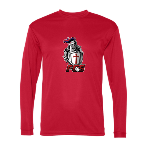 Load image into Gallery viewer, Faith Christian School - Adult LS Performance Tee
