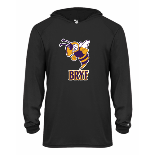 BRYF -  Youth LS Performance Tee with Hood