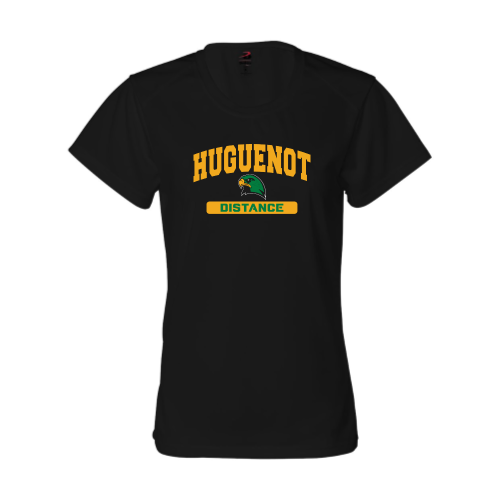 Huguenot Track and Field Distance - Ladies B-Core SS Performance Tee