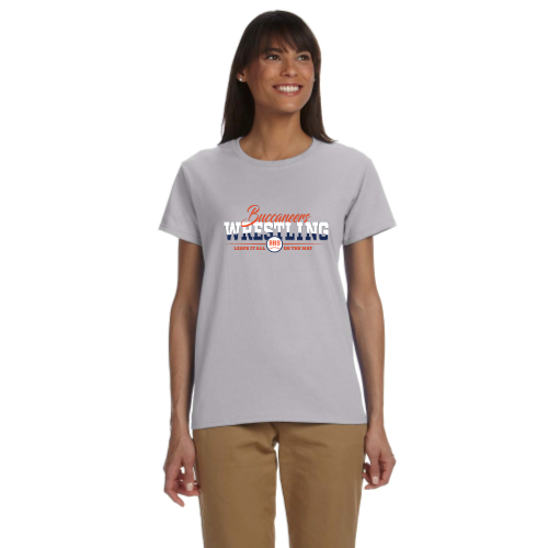 Beech High School Wrestling - Ladies Short Sleeve Cotton Tee