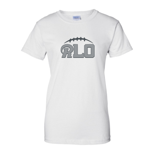Load image into Gallery viewer, RLO Football -  Ladies Short Sleeve Cotton Tee
