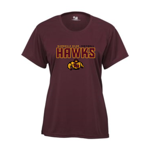 Load image into Gallery viewer, Blackville Hilda Football - Ladies B-Core SS Performance Tee
