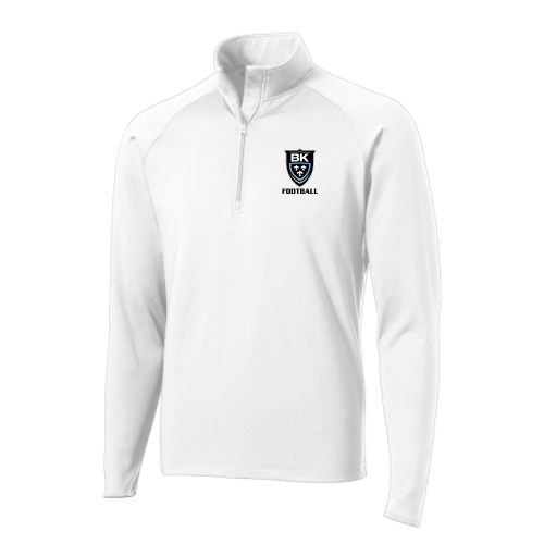 Bishop Kearney HS - White Sport Wicking 1-4 Zip Pullover