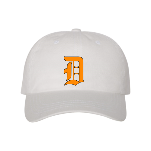 Delaware Jr. Pacers - White - Classic Dad Cap