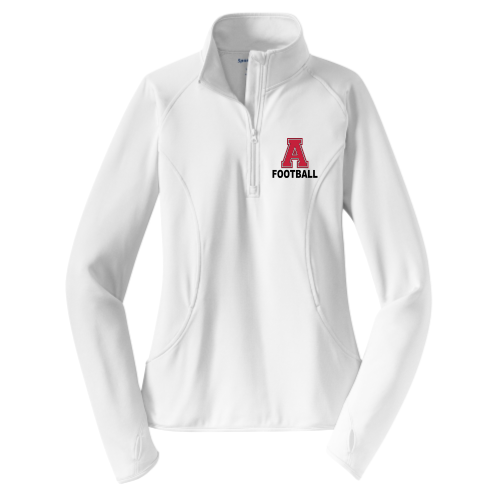 Arcadia High School - Ladies Sport Wicking 1-4 Zip Pullover - White