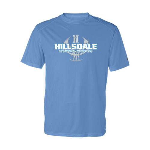 Hillsdale Basketball - Badger - B-Core T-Shirt with Sport Shoulders
