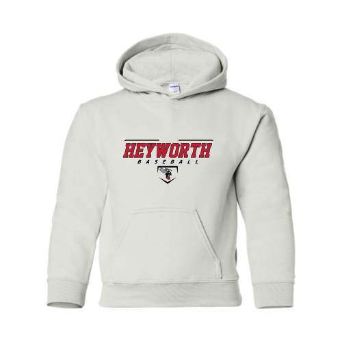 Load image into Gallery viewer, Heyworth Swarm - Baseball - Youth Pullover Hood Sweatshirt
