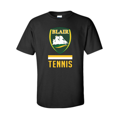 Load image into Gallery viewer, Blair Tennis - Adult Short Sleeve Cotton Tee
