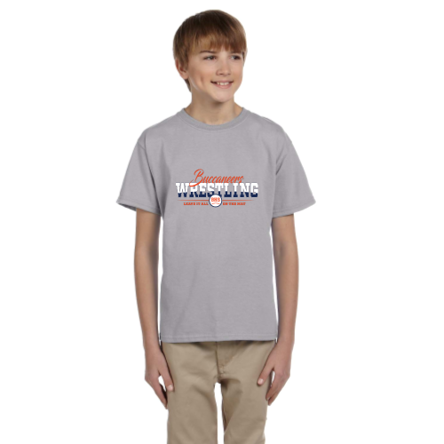 Beech High School Wrestling - Youth Short Sleeve Cotton Tee