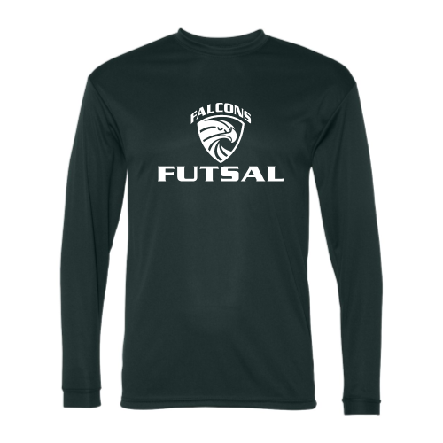 Load image into Gallery viewer, HADLEY - Falcons Futsal - Adult LS Performance Tee
